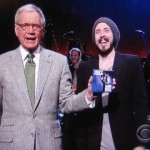 Matt Morris (sharing the spotlight with Mr. Letterman)