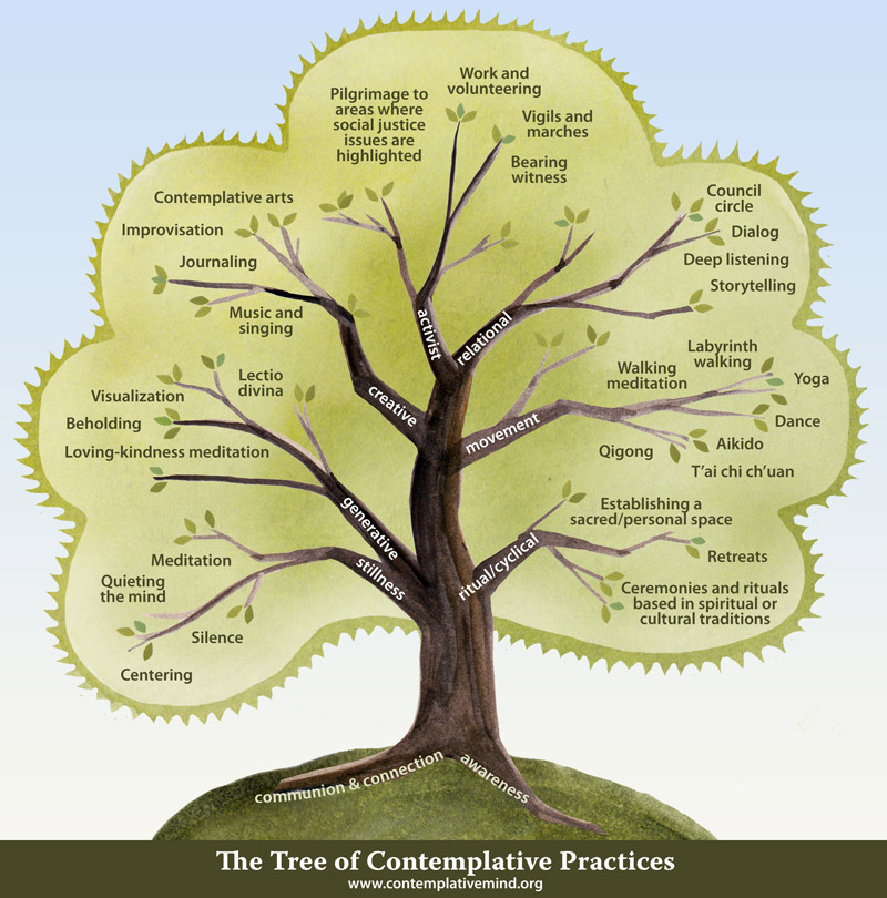 © The Center for Contemplative Mind in Society Concept & design by Maia Duerr; illustration by Carrie Bergman