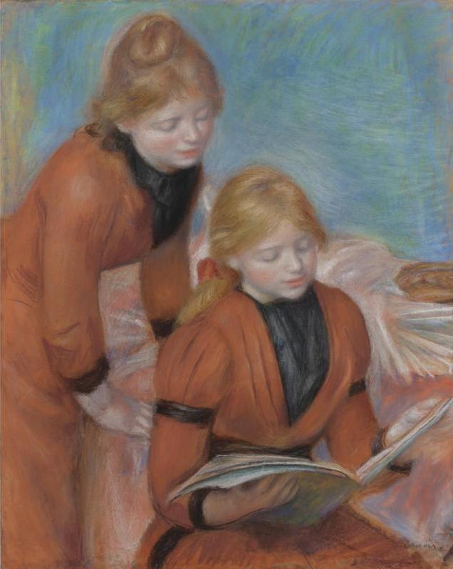 "La Lecture," by Auguste Renoir