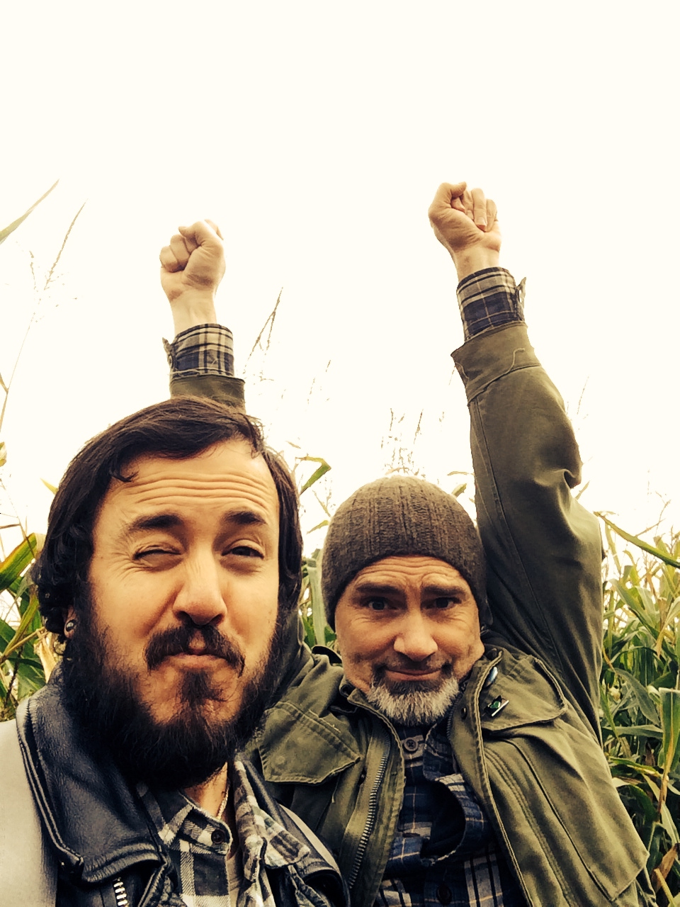 Me and Sean - Hands up